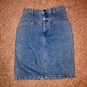 Marithe Francois Girbaud 90s pencil skirt